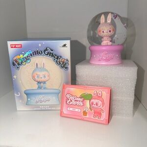 Pop Mart Labubu V3 Big Into Energy Crystal Ball Blind Box -LOVE